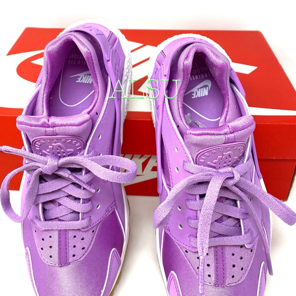 Nike Air Huarache Run FG Fuchsia Purple Women’s - Picture 5 of 12